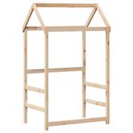 Casa si Gradina - Mobilier - Paturi si accesorii - Paturi - Pat de zi cu acoperis, 80x200 cm, lemn masiv de pin - Infinity.ro
