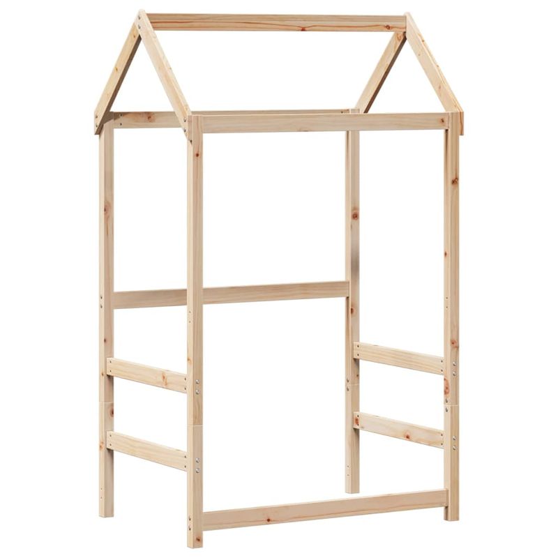 Casa si Gradina - Mobilier - Paturi si accesorii - Paturi - Pat de zi cu acoperis, 80x200 cm, lemn masiv de pin - Infinity.ro