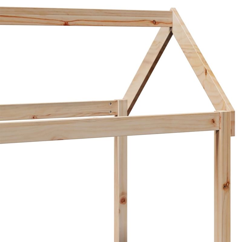 Casa si Gradina - Mobilier - Paturi si accesorii - Paturi - Pat de zi cu acoperis, 80x200 cm, lemn masiv de pin - Infinity.ro
