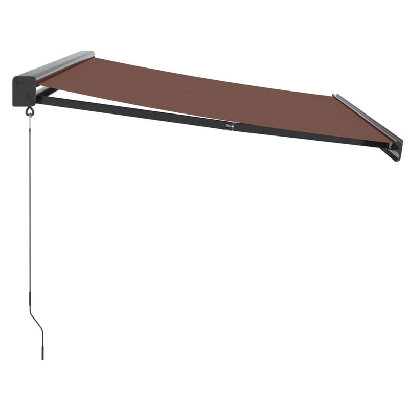 Casa si Gradina - Gradina si terasa - Umbrele si pavilioane - Umbrele - Copertina retractabila manual, maro, 300x250 cm - Infinity.ro