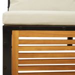 Casa si Gradina - Gradina si terasa - Mobilier exterior - Seturi mobila gradina - Set de canapele de gradina cu perne, 5 buc., lemn masiv acacia - Infinity.ro