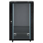 PC, gaming si accesorii - Componente PC - Componente - Hard Disk-uri - Dulap server, picioare pivotante, 18U, 19" IP20 60x60x100 cm, negru - Infinity.ro