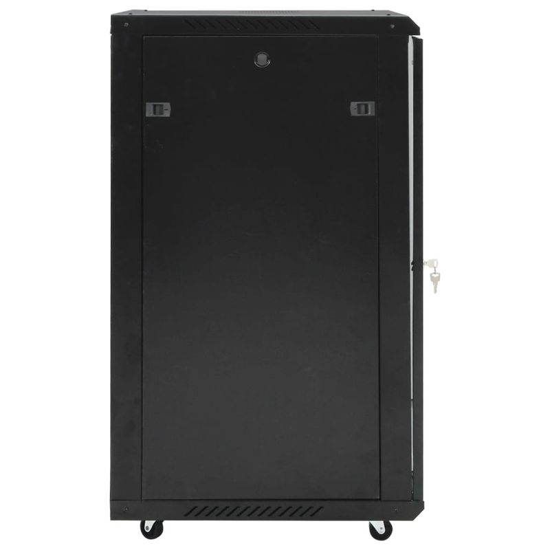 PC, gaming si accesorii - Componente PC - Componente - Hard Disk-uri - Dulap server, picioare pivotante, 18U, 19" IP20 60x60x100 cm, negru - Infinity.ro