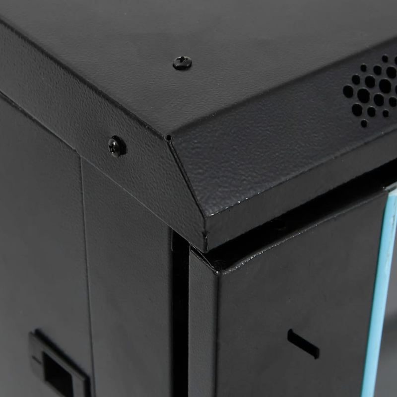 PC, gaming si accesorii - Componente PC - Componente - Hard Disk-uri - Dulap server, picioare pivotante, 18U, 19" IP20 60x60x100 cm, negru - Infinity.ro