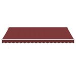 Casa si Gradina - Gradina si terasa - Umbrele si pavilioane - Umbrele - Copertina retractabila manual cu LED, visiniu, 450x350 cm - Infinity.ro