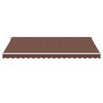 Casa si Gradina - Gradina si terasa - Umbrele si pavilioane - Umbrele - Copertina retractabila automat cu LED, maro, 450x300 cm - Infinity.ro