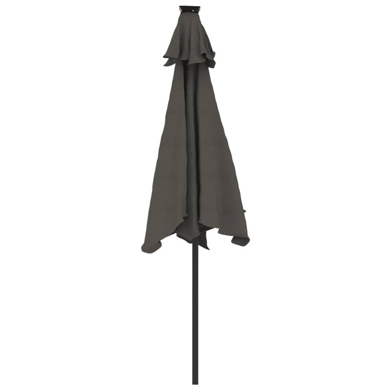 Casa si Gradina - Gradina si terasa - Umbrele si pavilioane - Umbrele - Umbrela soare gradina stalp din otel/LED antracit 225x225x212cm - Infinity.ro