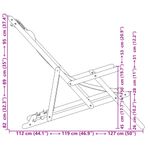 Casa si Gradina - Gradina si terasa - Mobilier exterior - Scaune si sezlonguri gradina - Scaune de plaja pliabile 2 buc model frunze, textil/lemn masiv, model cu cotieră" - Infinity.ro