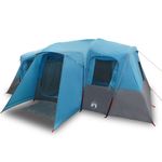 Sport si Outdoor - Camping - Corturi camping - Cort de familie tunel pentru 16 persoane, albastru, impermeabil - Infinity.ro