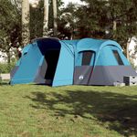 Sport si Outdoor - Camping - Corturi camping - Cort de familie tunel pentru 16 persoane, albastru, impermeabil - Infinity.ro