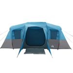 Sport si Outdoor - Camping - Corturi camping - Cort de familie tunel pentru 16 persoane, albastru, impermeabil - Infinity.ro