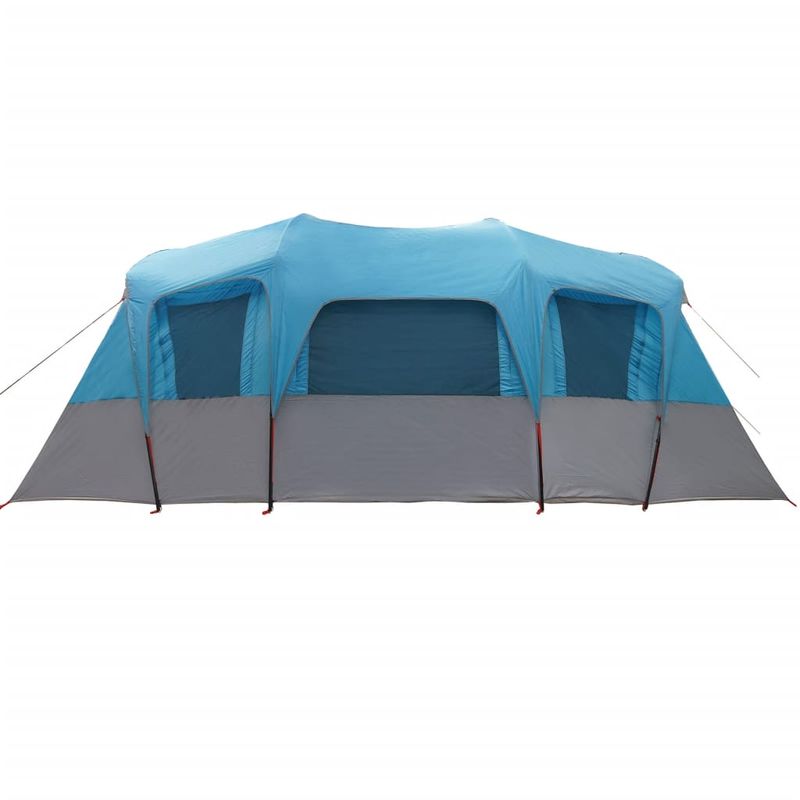 Sport si Outdoor - Camping - Corturi camping - Cort de familie tunel pentru 16 persoane, albastru, impermeabil - Infinity.ro