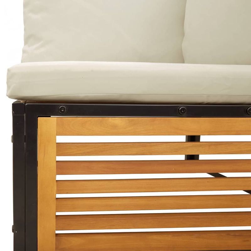 Casa si Gradina - Gradina si terasa - Mobilier exterior - Seturi mobila gradina - Set de canapele gradina cu perne, 6 piese, lemn masiv acacia - Infinity.ro