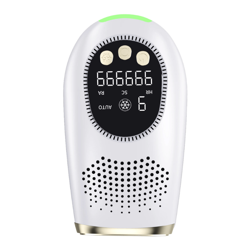 Ingrijire personala si Cosmetice - Aparate & accesorii ingrijire personala - Epilatoare si accesorii - Epilatoare - Epilator IPL MaGeCa, 9 trepte de intensitate, 999.999 impulsuri, 3 moduri de actionare, 2 capete incluse - Infinity.ro