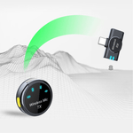 TV, Audio-Video si Foto - Audio profesionale - Microfoane - Set 2 microfoane wireless MaGeCa, tip lavaliera, Reducerea zgomotului, Compatibil cu iPhone/Type-C - Infinity.ro