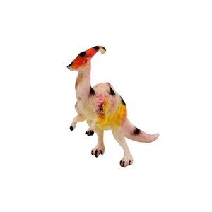 Figurina mini animal Parasaurolophu roz 14cm