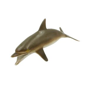 Figurina cu sunet Sqweekies delfin maroniu 23cm
