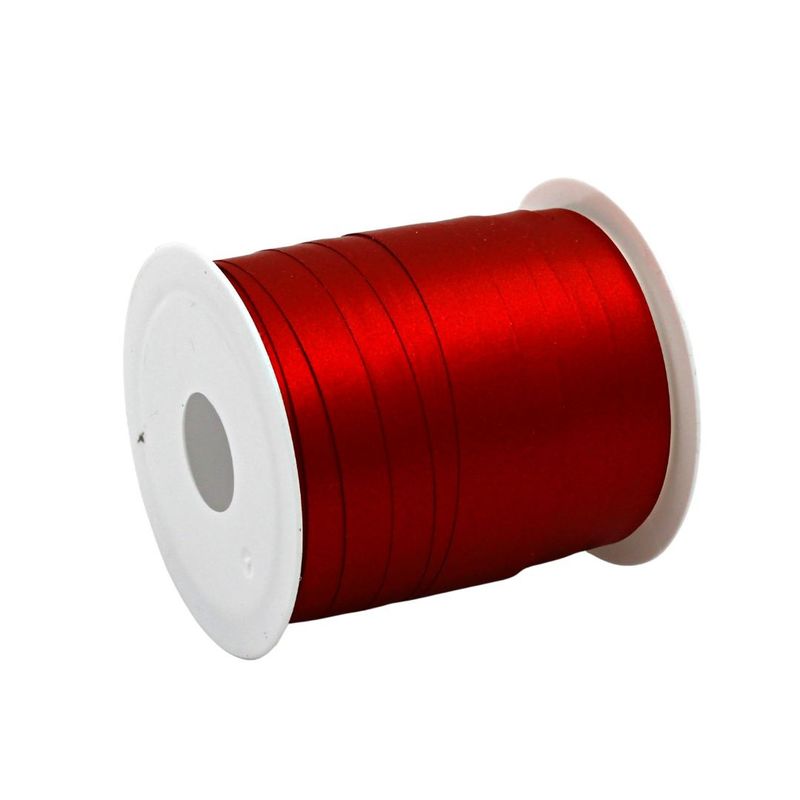 Carti si Birotica - Birotica - Articole ambalare - Minirola rafie rosu mat 10m x 10mm - Infinity.ro