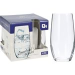 Casa si Gradina - Bucatarie si vesela - Cani si pahare - Pahare - Set 4 pahare pentru apa 360 ml - Infinity.ro