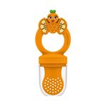 Jucarii, Copii si Bebe - Hrana si alaptare - Biberoane, suzete si accesorii hranire - Suzete si accesorii - Suzeta din silicon pentru fructe OrangieFly Frootimals - Infinity.ro