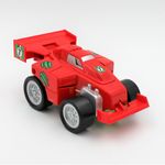 Jucarii, Copii si Bebe - Jucarii si jocuri - Vehicule si jucarii cu telecomanda - Masinute - Masinuta rosie convertibila tip robot Dino - Infinity.ro