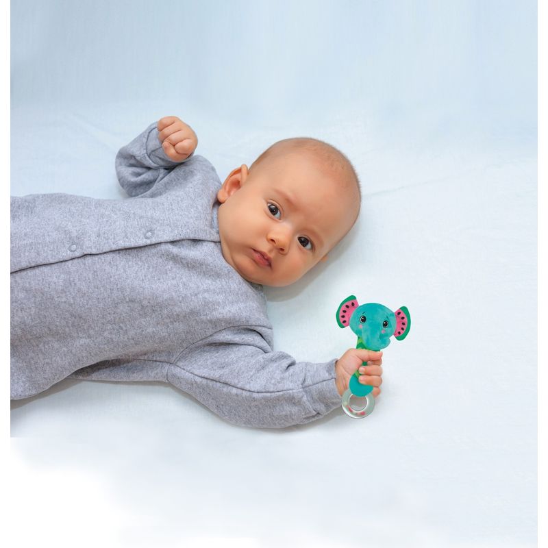 Jucarii, Copii si Bebe - Jucarii si jocuri - Jucarii bebelusi - Jucarii zornaitoare - Zornaitoare Melany Melephant pentru copii, Frootimals - Infinity.ro