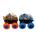 Jucarii, Copii si Bebe - Jucarii si jocuri - Vehicule si jucarii cu telecomanda - Masinute - Set 2 masinute albastru-portocaliu Crazy fisction - Infinity.ro