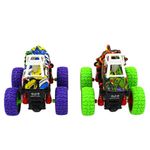 Jucarii, Copii si Bebe - Jucarii si jocuri - Vehicule si jucarii cu telecomanda - Masinute - Set 2 masinute multicolore Crazy Fisction - Infinity.ro