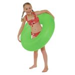 Jucarii, Copii si Bebe - Jucarii si jocuri - Jucarii de exterior - Colaci, ochelari si accesorii inot copii - Colac Intex verde pentru copii 91cm - Infinity.ro