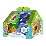 Jucarii, Copii si Bebe - Jucarii si jocuri - Jucarii bebelusi - Jucarii interactive bebelusi - Jucarie casuta cu 12 forme din lemn, Frootimals - Infinity.ro