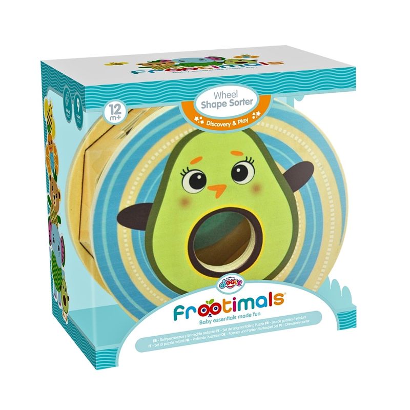 Jucarii, Copii si Bebe - Jucarii si jocuri - Jucarii bebelusi - Jucarii interactive bebelusi - Jucarie cu sortator de forme, Frootimals - Infinity.ro