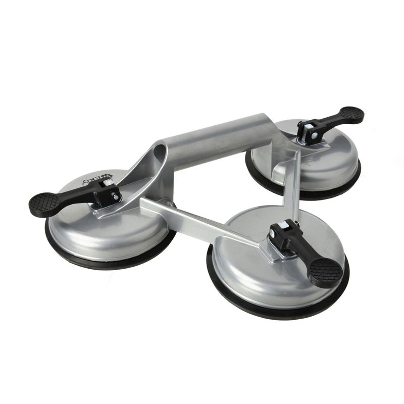 Auto si Moto - Reparatii si depanare - Scule auto - Scule si truse auto - Ventuza transport si montat parbrize si geamuri cu 3 brate 3x115mm, GEKO G02455 - Infinity.ro