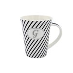 Casa si Gradina - Bucatarie si vesela - Cani si pahare - Cani si cesti - Cana din potelan personalizata cu litera "G" - Infinity.ro