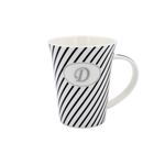 Casa si Gradina - Bucatarie si vesela - Cani si pahare - Cani si cesti - Cana din portelan personalizata cu litera "D" - Infinity.ro