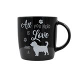 Casa si Gradina - Bucatarie si vesela - Cani si pahare - Cani si cesti - Cana ceramica All you need neagra - Infinity.ro
