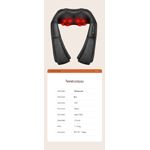 Ingrijire personala si Cosmetice - Sanatate si wellness - Articole wellness - Aparate si dispozitive de masaj - Aparat Profesional pentru masaj King Relax, cervical, spate, negru - Infinity.ro