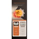 Ingrijire personala si Cosmetice - Sanatate si wellness - Articole wellness - Aparate si dispozitive de masaj - Aparat Profesional pentru masaj King Relax, cervical, spate, negru - Infinity.ro