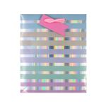 Market - Cadouri - Pungi cadou si accesorii - Punga Clairefontaine SDE M PASTEL STRIPES - Infinity.ro