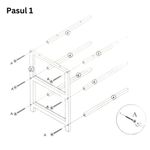 Casa si Gradina - Mobilier - Mobilier copii - Mobilier camera copiilor - Dulap camera copilului, model tigru, cu 2 sertare, MDF, 41x33,5x43 cm, albastru - Infinity.ro