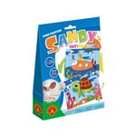 Jucarii, Copii si Bebe - Jucarii si jocuri - Jucarii & jocuri educative - Seturi pictura si desen - Set creativ pictura cu nisip testoasa si submarin - Infinity.ro