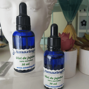 Ulei virgin de jojoba (Simmondsia chinensis), sticla cu pipeta, 30 ml