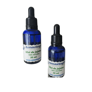 Ulei virgin de jojoba (Simmondsia chinensis), sticla cu pipeta, 30 ml