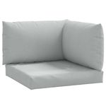 Casa si Gradina - Gradina si terasa - Mobilier exterior - Perne decorative exterior - Perne de paleti, 3 buc., melanj gri deschis, material textil - Infinity.ro