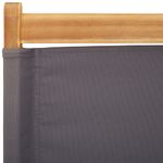 Casa si Gradina - Gradina si terasa - Mobilier exterior - Scaune si sezlonguri gradina - Scaune de gradina pliabile 8 buc., textil antracit/lemn masiv - Infinity.ro