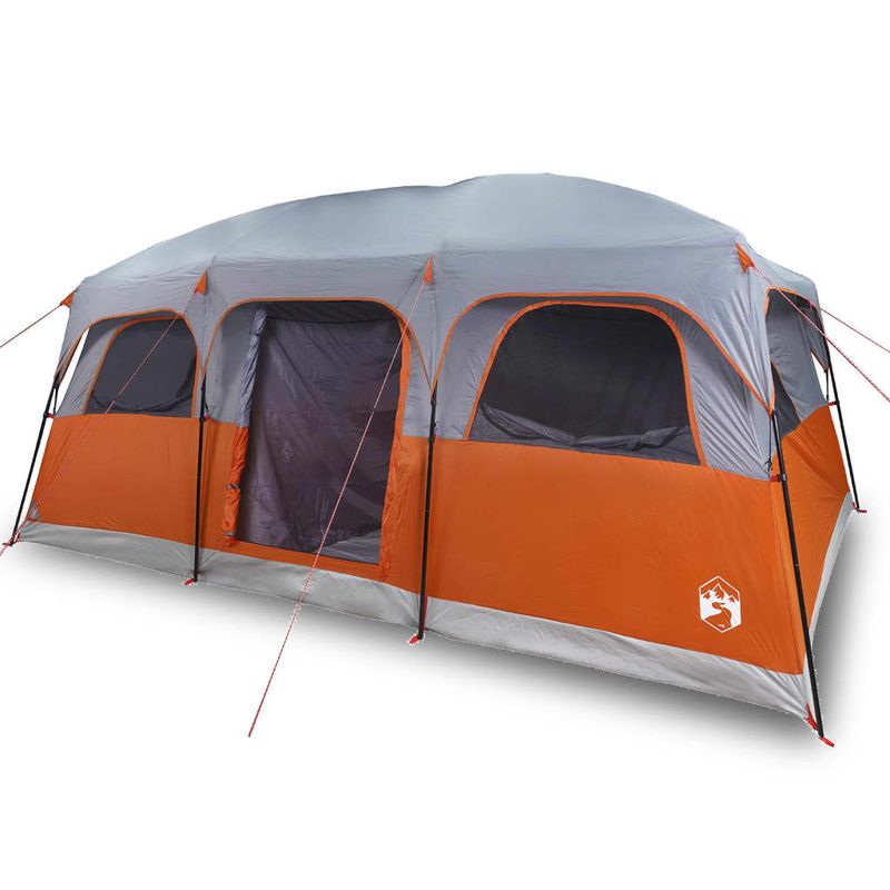 Sport si Outdoor - Camping - Corturi camping - Cort de familie pentru 9 persoane, gri, impermeabil - Infinity.ro
