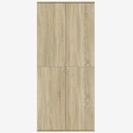 Casa si Gradina - Mobilier - Dulapuri si sifoniere - Dulapuri - Dulap inalt, stejar sonoma, 80x35x180 cm, lemn prelucrat - Infinity.ro