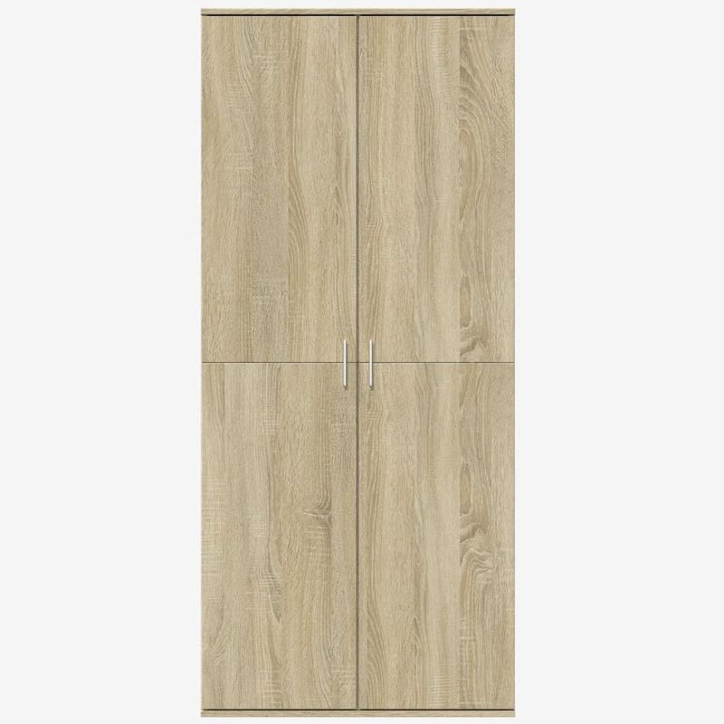 Casa si Gradina - Mobilier - Dulapuri si sifoniere - Dulapuri - Dulap inalt, stejar sonoma, 80x35x180 cm, lemn prelucrat - Infinity.ro