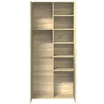 Casa si Gradina - Mobilier - Dulapuri si sifoniere - Dulapuri - Dulap inalt, stejar sonoma, 80x35x180 cm, lemn prelucrat - Infinity.ro