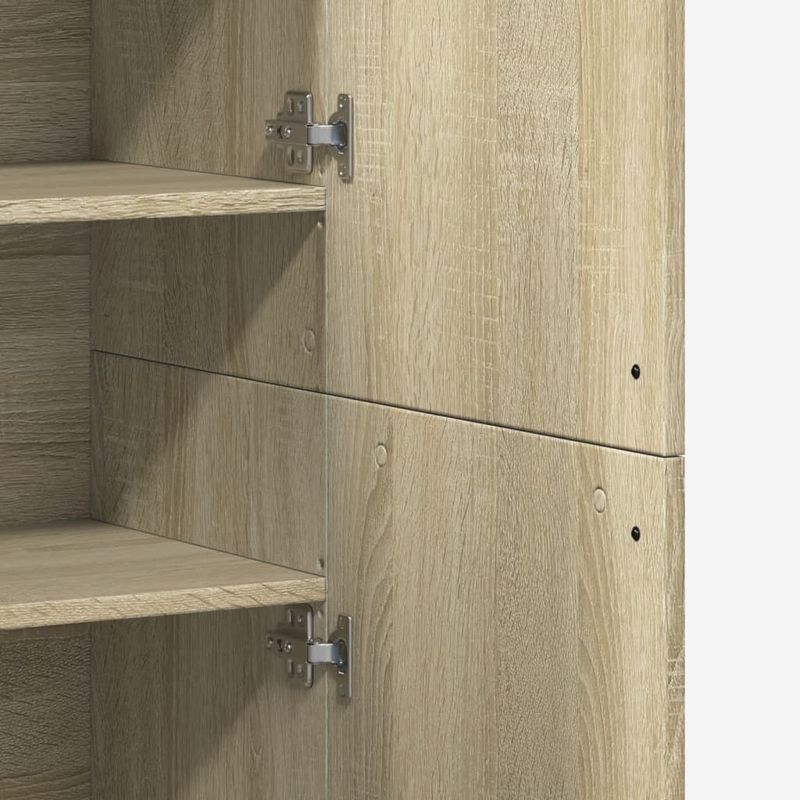 Casa si Gradina - Mobilier - Dulapuri si sifoniere - Dulapuri - Dulap inalt, stejar sonoma, 80x35x180 cm, lemn prelucrat - Infinity.ro