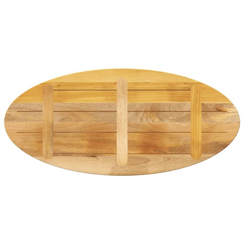 Casa si Gradina - Mobilier - Feronerie si accesorii mobila - Blat de masa oval, 100x40x2,5 cm, lemn masiv de mango - Infinity.ro